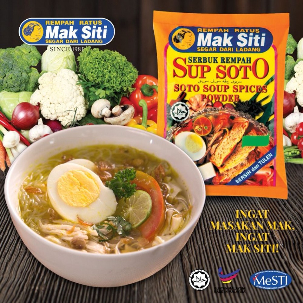 Rempah Sup Soto Mak Siti 30g - Image 1