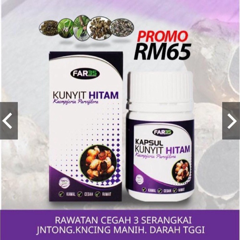 KUNYIT HITAM FREE GAMAT MURAH DIJAMIN ORIGINAL - Image 3