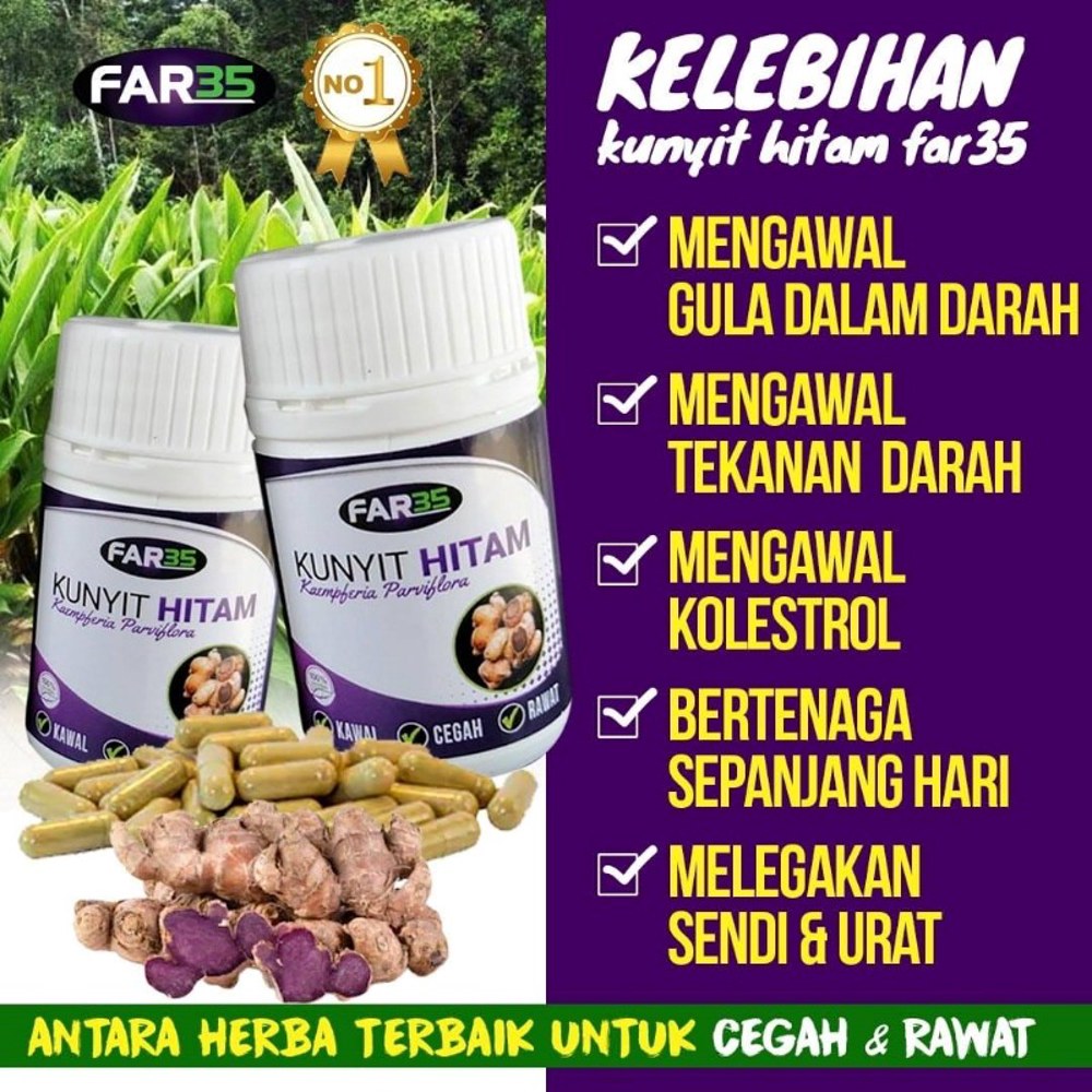 KUNYIT HITAM FREE GAMAT MURAH DIJAMIN ORIGINAL - Image 1